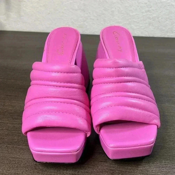 Circus by Sam Edelman Marlie Women's Size 5 Pink Crush Platform Sandal Shoes - Picture 16 of 16